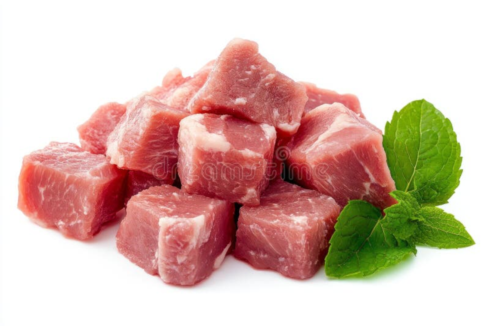 FCL CUBED PORK KG